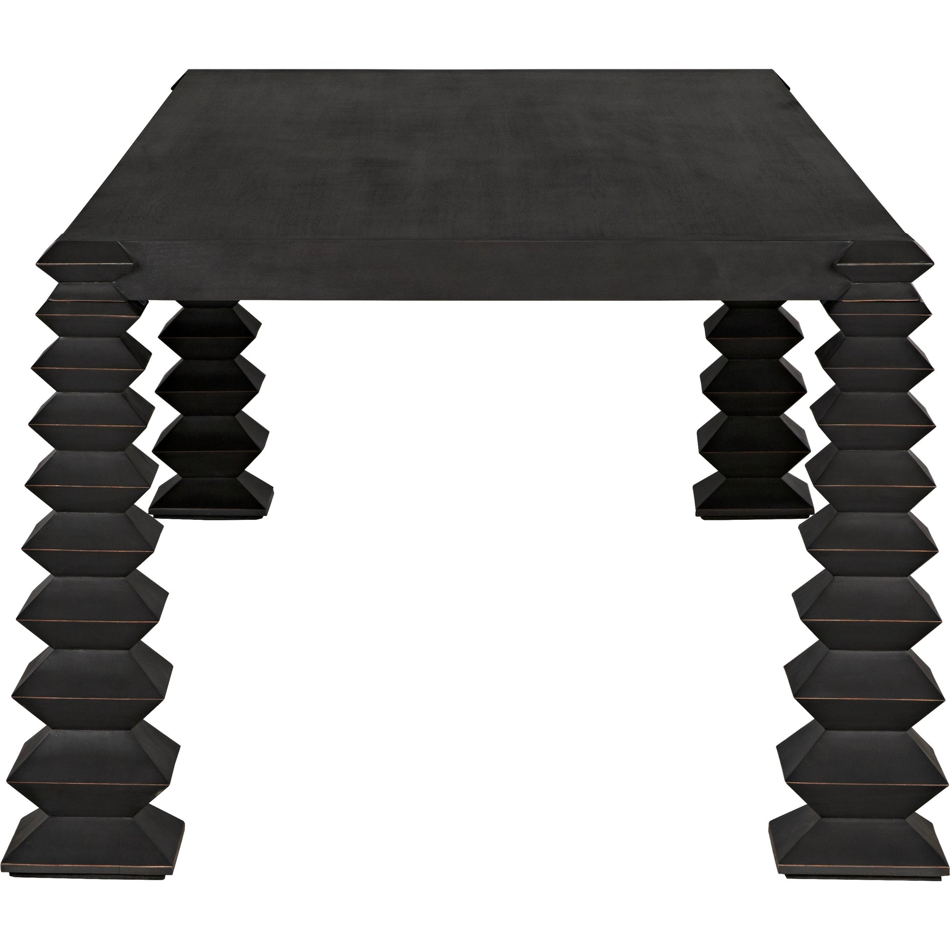 Brancusi Table by Noir in pale. Made from mahogany and veneer in a modern style.