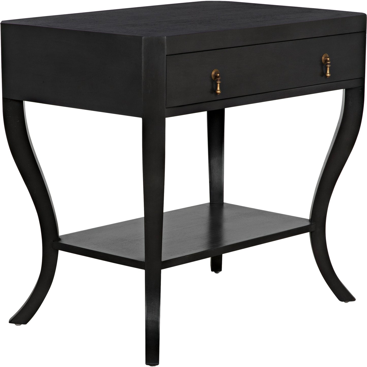 019 S-335629 | Primary Silo | Weldon Side Table by Noir in pale. Made from mahogany in a traditional style.