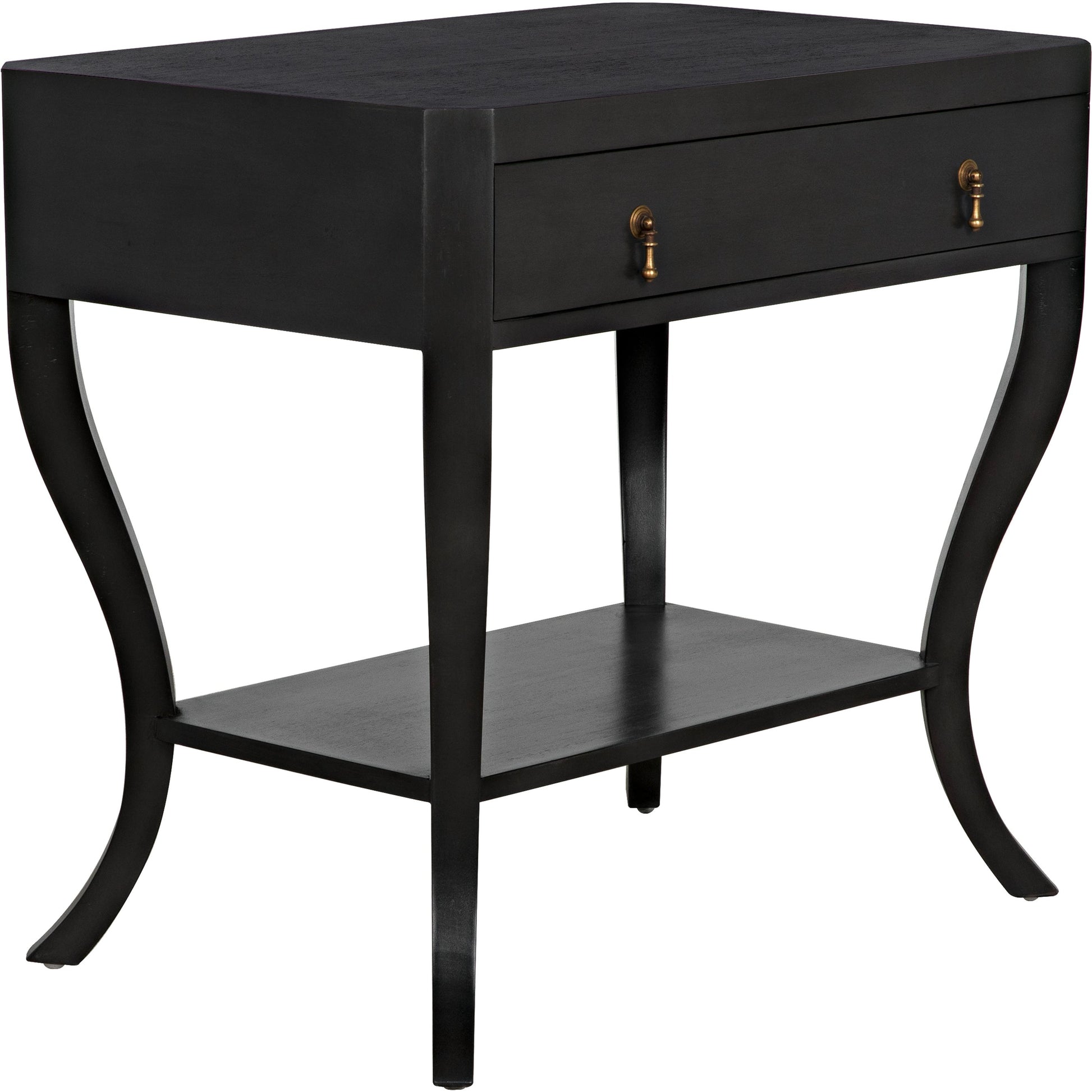 Weldon Side Table by Noir. Made from unique in a traditional style.
