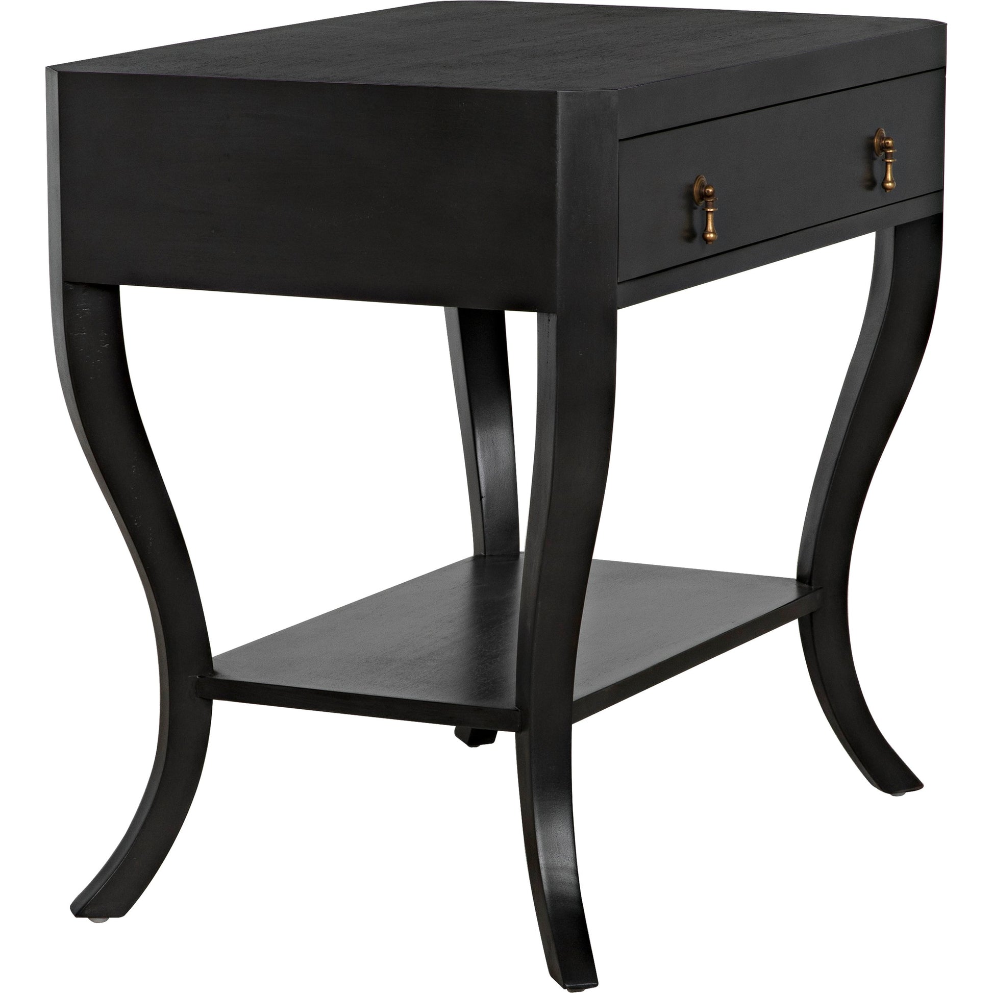 Weldon Side Table by Noir. Made from unique in a traditional style.