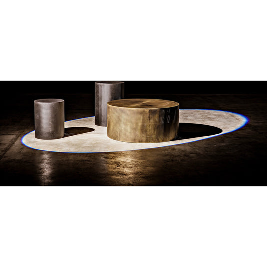Dixon Side Table by Noir in metal. Made from metal in a modern style.