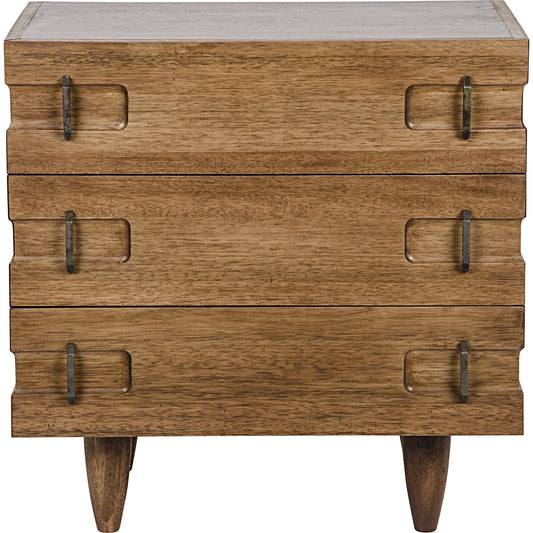 David Side Table by Noir. Made from walnut in a modern style.