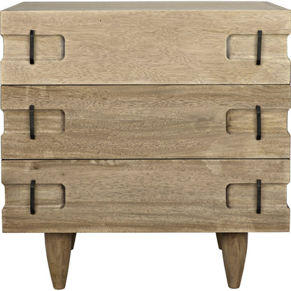 David Side Table by Noir. Made from walnut in a modern style.