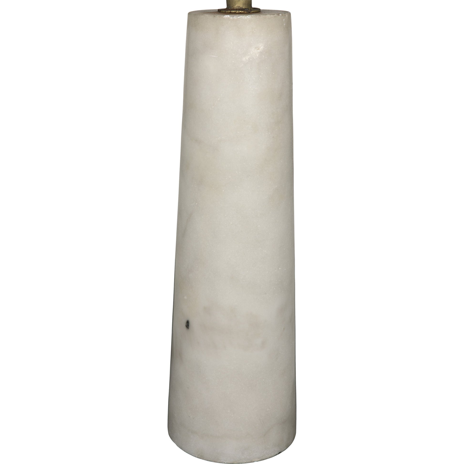 Hotaru Side Table by Noir in antique brass. Made from white marble, metal in a transitional style.