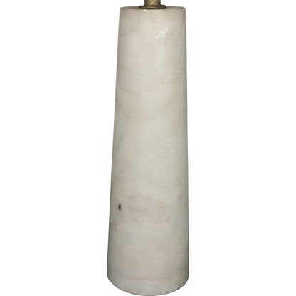 Hotaru Side Table by Noir in antique brass. Made from white marble, metal in a transitional style.