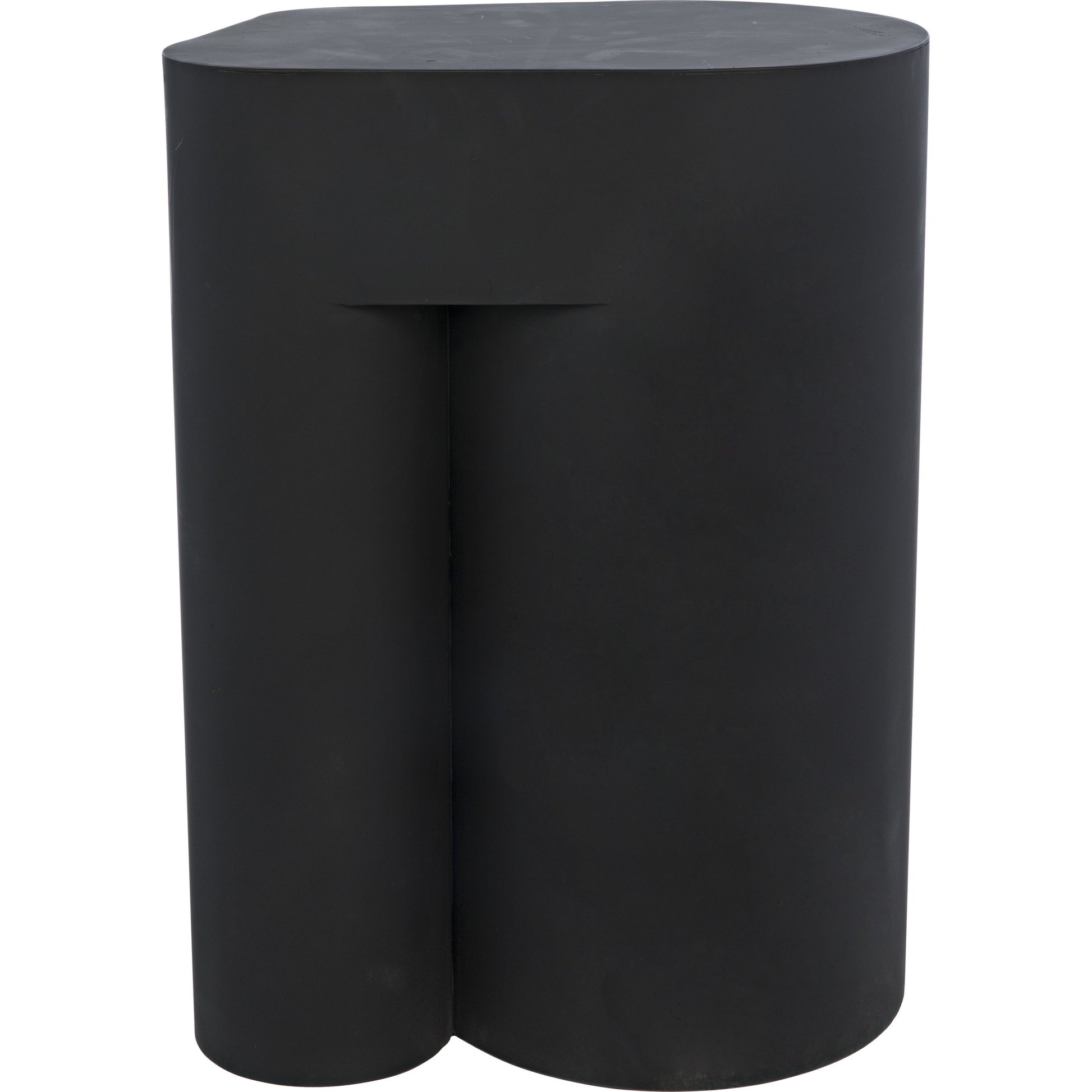 Blair Side Table by Noir in matte black. Made from metal in a modern style.