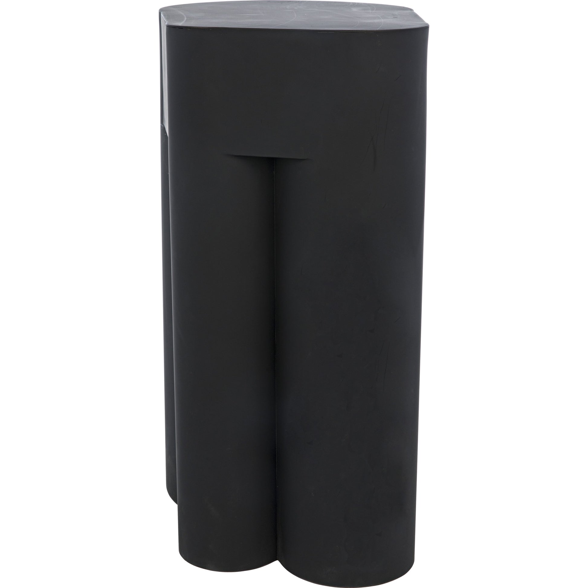 Blair Side Table by Noir in matte black. Made from metal in a modern style.