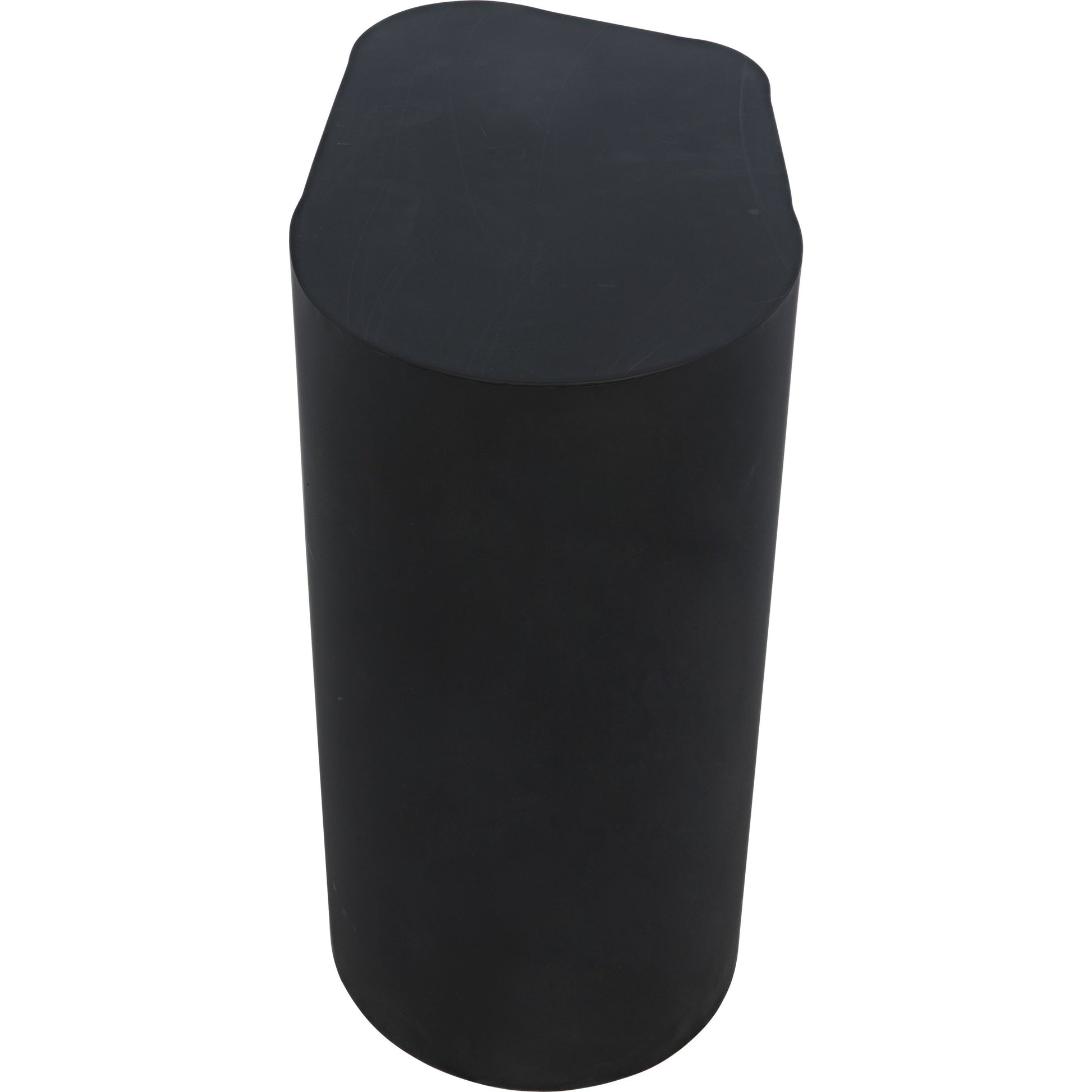 Blair Side Table by Noir in matte black. Made from metal in a modern style.