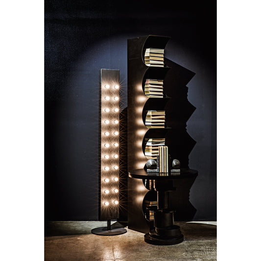 Hugo Side Table by Noir. Made from mahogany in a modern style.