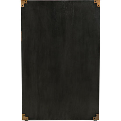 Campaign Chest by Noir in pale. Made from mahogany in a transitional style.