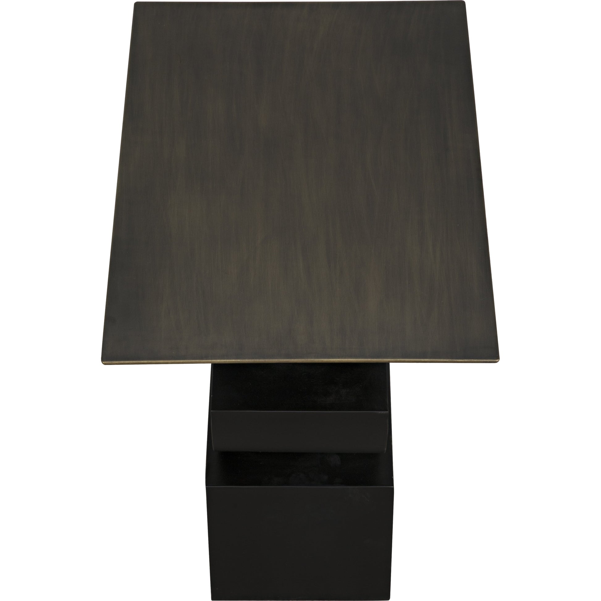 Shape Side Table by Noir in black metal. Made from metal in a eclectic & global style.