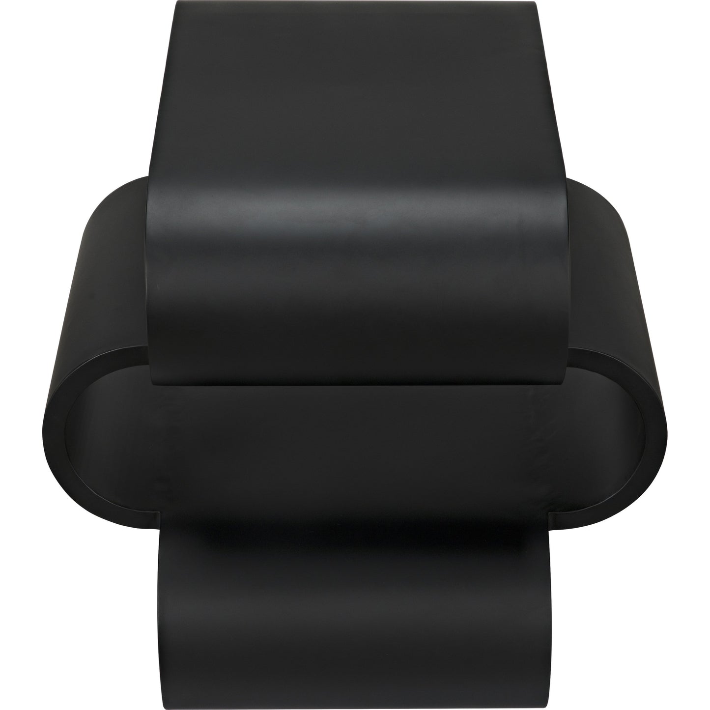 005 SR-834061 | Additional Silo | Nada Side Table by Noir in black metal. Made from metal in a modern style.