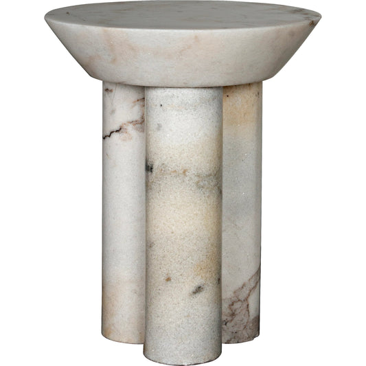 Nox Side Table by Noir. Made from marble in a modern style.