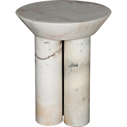Nox Side Table by Noir. Made from marble in a modern style.