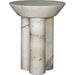 Nox Side Table by Noir. Made from marble in a modern style.