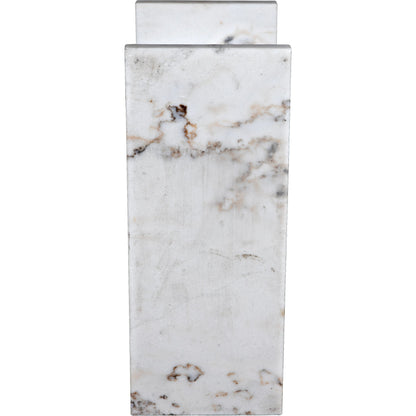 Easton Side Table by Noir in black marble. Made from marble in a modern style.