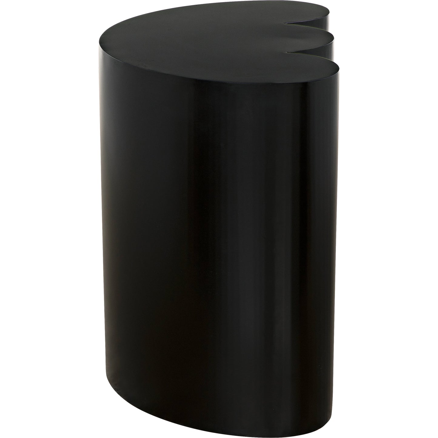 008 SI-1975439 | Additional Silo | Bast Side Table by Noir in matte black. Made from industrial steel in a modern style.