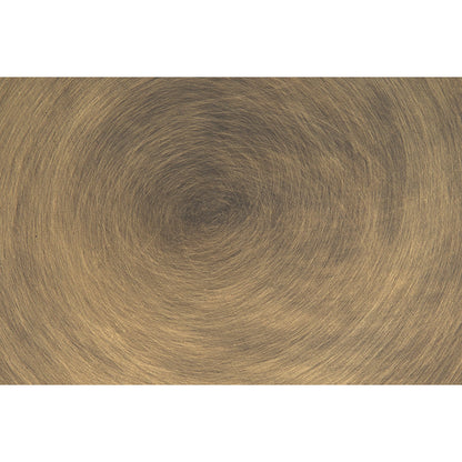 Samuel Side Table by Noir in aged brass. Made from industrial steel and white marble in a modern style.