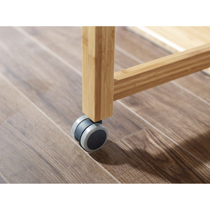 Linden Gateleg Table by Greenington in caramelized. Made from 100% bamboo in a modern style.