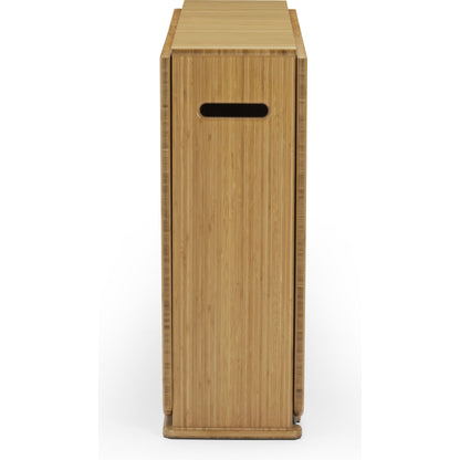 Linden Gateleg Table by Greenington in caramelized. Made from 100% bamboo in a modern style.