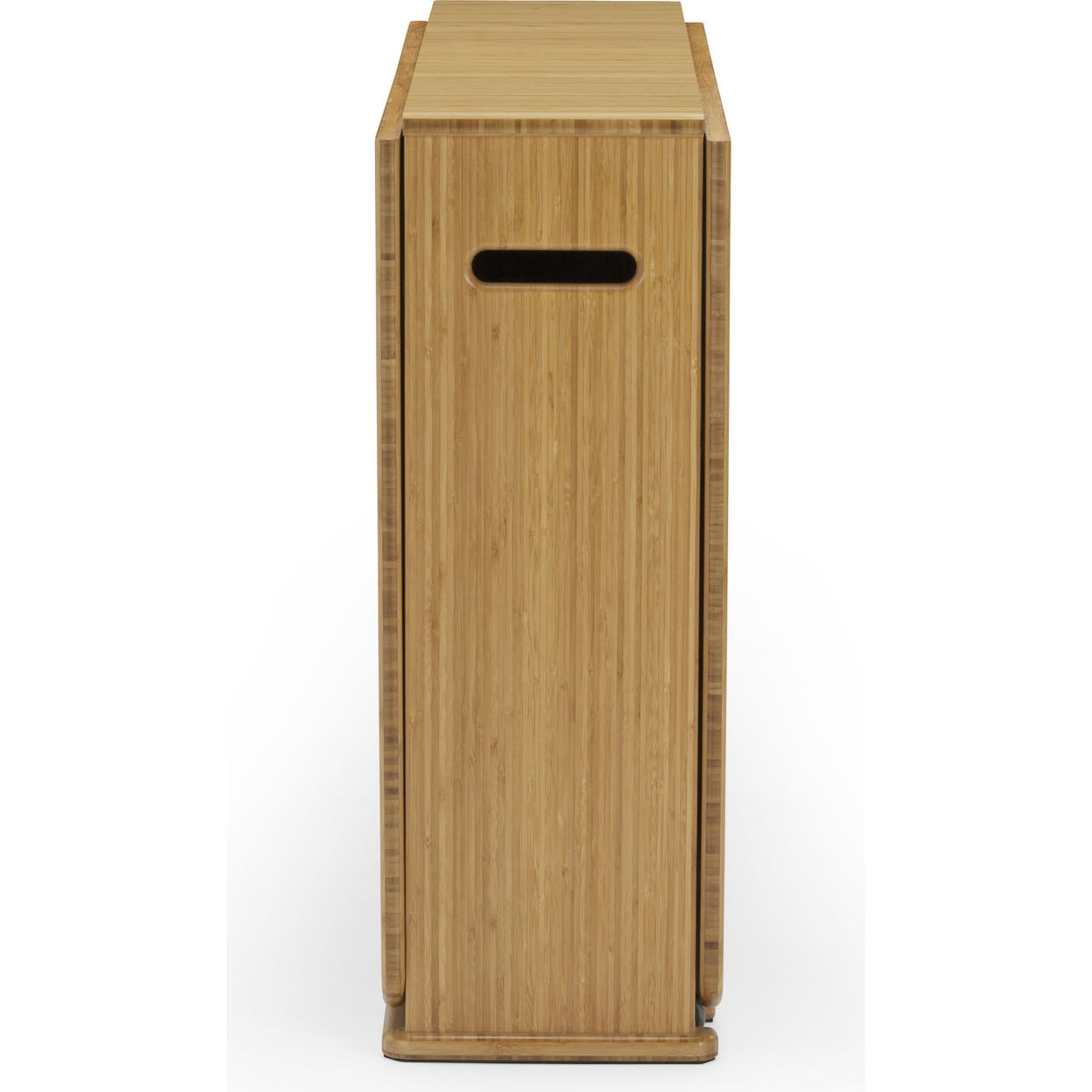 Linden Gateleg Table by Greenington in caramelized. Made from 100% bamboo in a modern style.