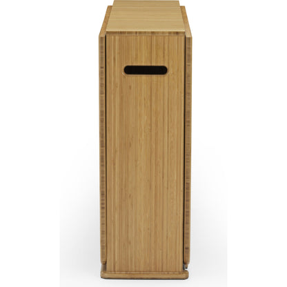 Linden Gateleg Table by Greenington in caramelized. Made from 100% bamboo in a modern style.