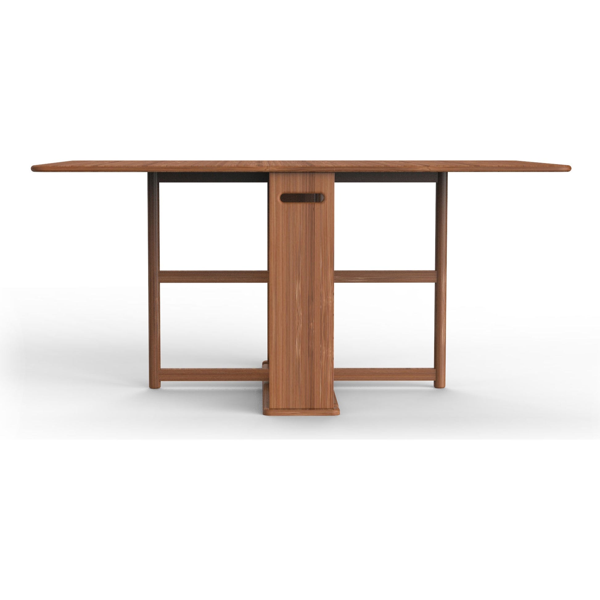 Linden Gateleg Table by Greenington in caramelized. Made from 100% bamboo in a modern style.