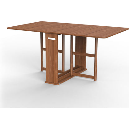 Linden Gateleg Table by Greenington in caramelized. Made from 100% bamboo in a modern style.