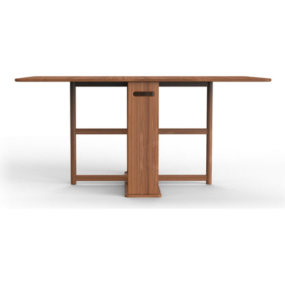 Linden Gateleg Table by Greenington in caramelized. Made from 100% bamboo in a modern style.