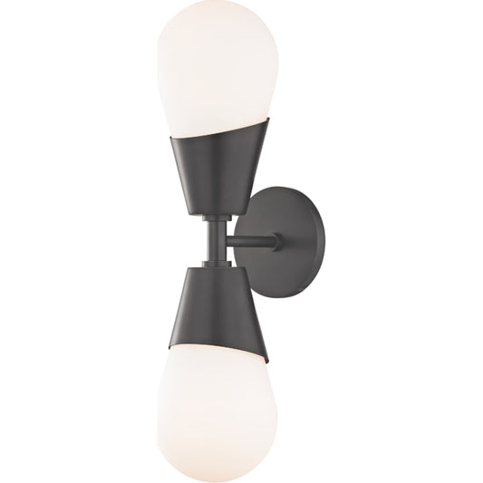Cora Wall Sconce by Mitzi. Made from steel in a modern style.