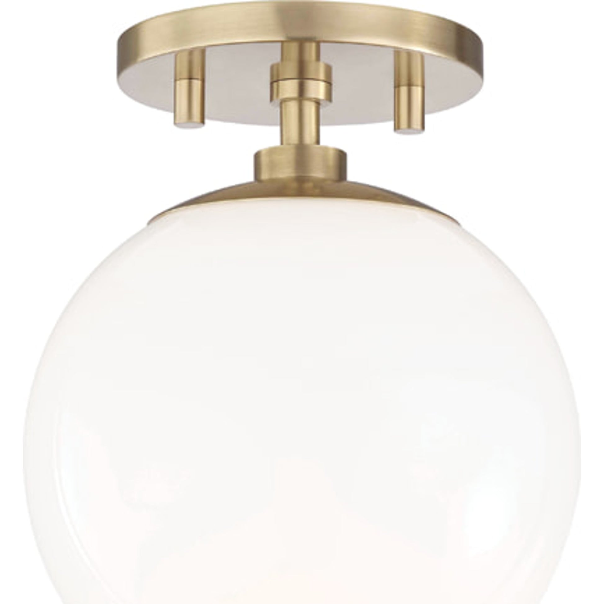 Stella Semi Flush by Mitzi. Made from steel in a transitional style.