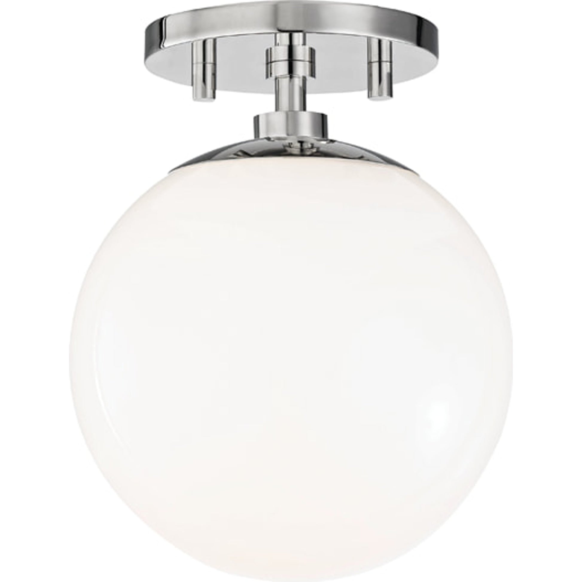Stella Semi Flush by Mitzi. Made from steel in a transitional style.