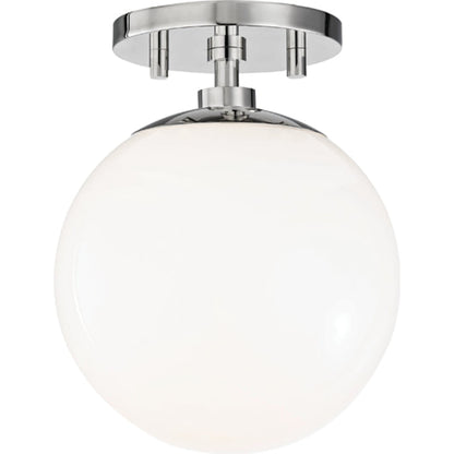 Stella Semi Flush by Mitzi. Made from steel in a transitional style.
