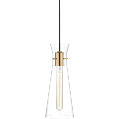 Anya Pendant by Mitzi. Made from steel in a modern style.
