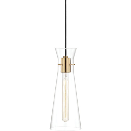 Anya Pendant by Mitzi. Made from steel in a modern style.