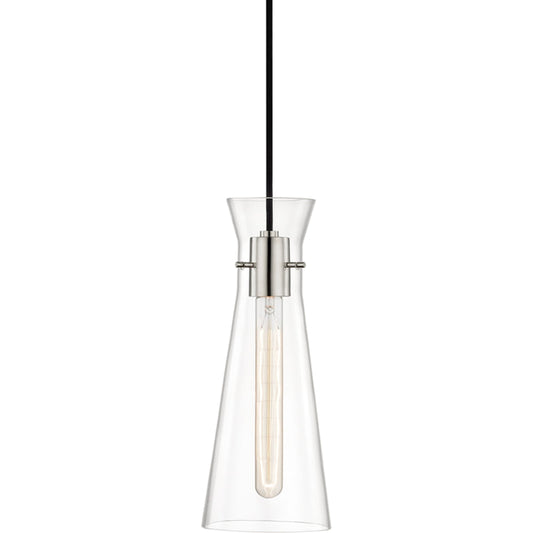 Anya Pendant by Mitzi. Made from steel in a modern style.