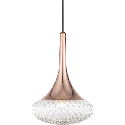 Bella Pendant by Mitzi. Made from steel in a modern style.