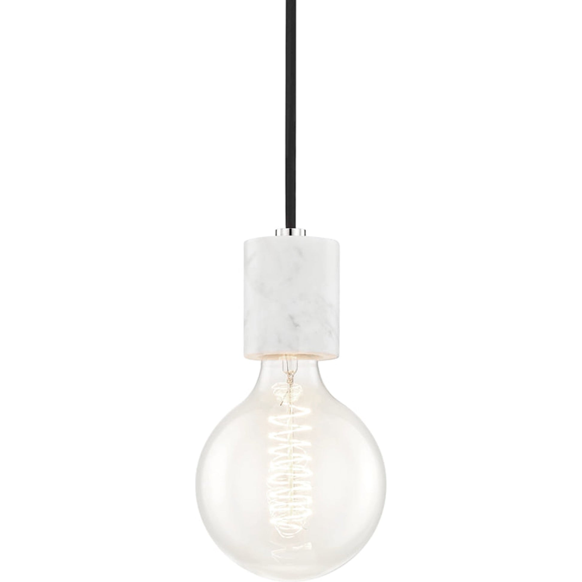 Asime Mini Pendant by Mitzi in aged brass. Made from steel in a modern style.