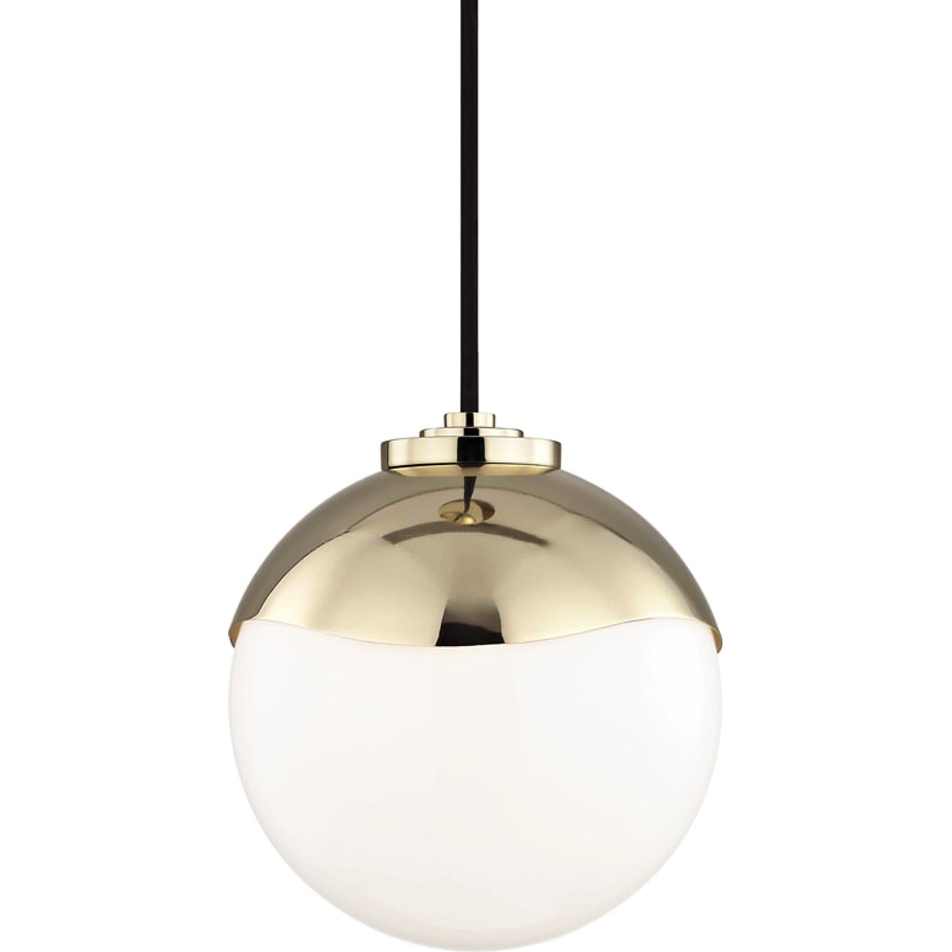 Ella Pendant Light by Mitzi in polished nickel. Made from steel in a modern style.
