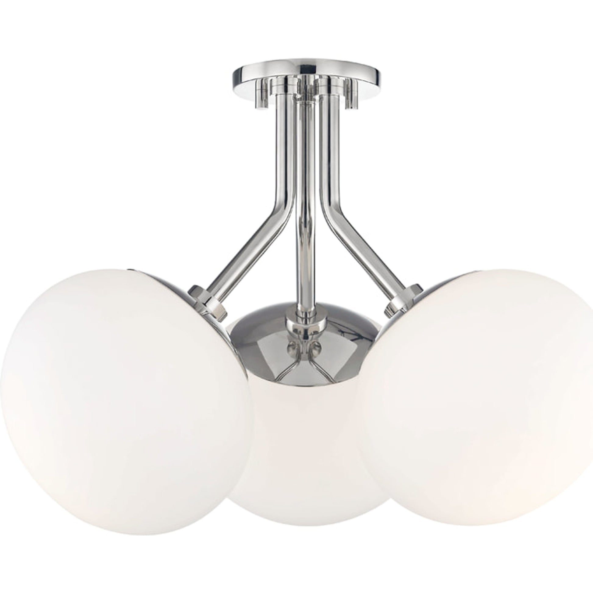 Estee Semi Flush by Mitzi. Made from steel in a modern style.