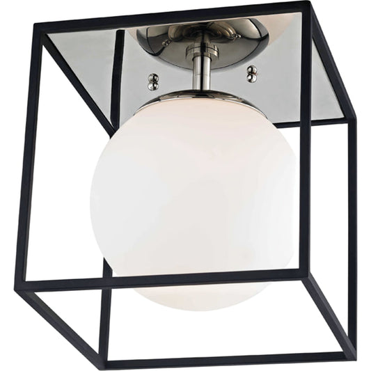 Aira Flush Mount by Mitzi. Made from steel in a modern style.
