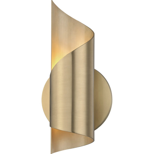 Evie Wall Sconce by Mitzi. Made from steel in a modern style.