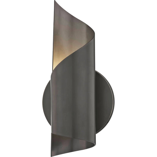 Evie Wall Sconce by Mitzi. Made from steel in a modern style.