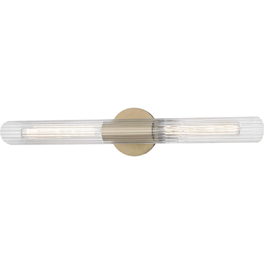 Cecily Wall Sconce by Mitzi. Made from steel in a modern style.