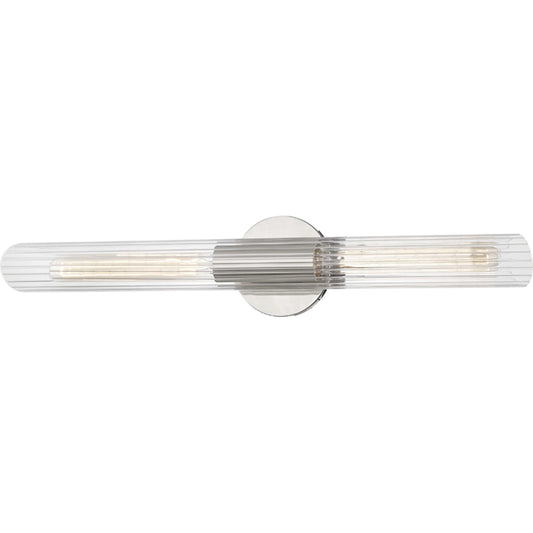 Cecily Wall Sconce by Mitzi. Made from steel in a modern style.