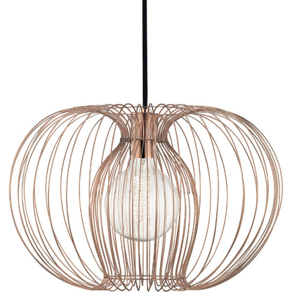Jasmine Pendant by Mitzi. Made from steel in a modern style.