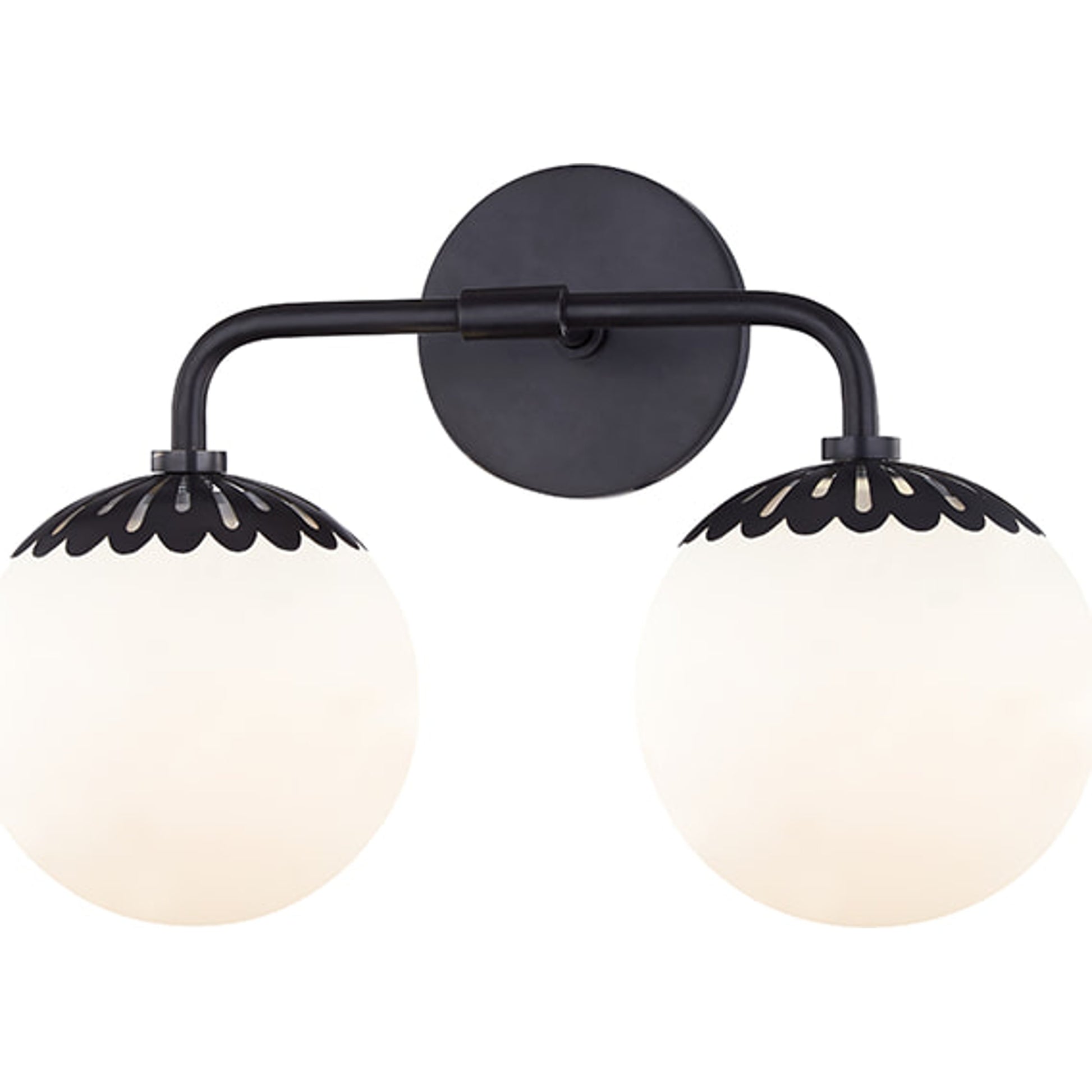 Paige Bath Bracket by Mitzi. Made from steel in a transitional style.