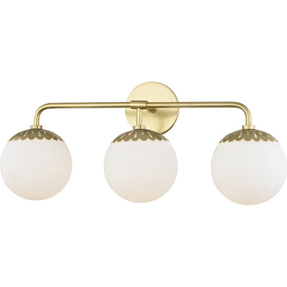 Paige Bath Bracket by Mitzi. Made from steel in a transitional style.