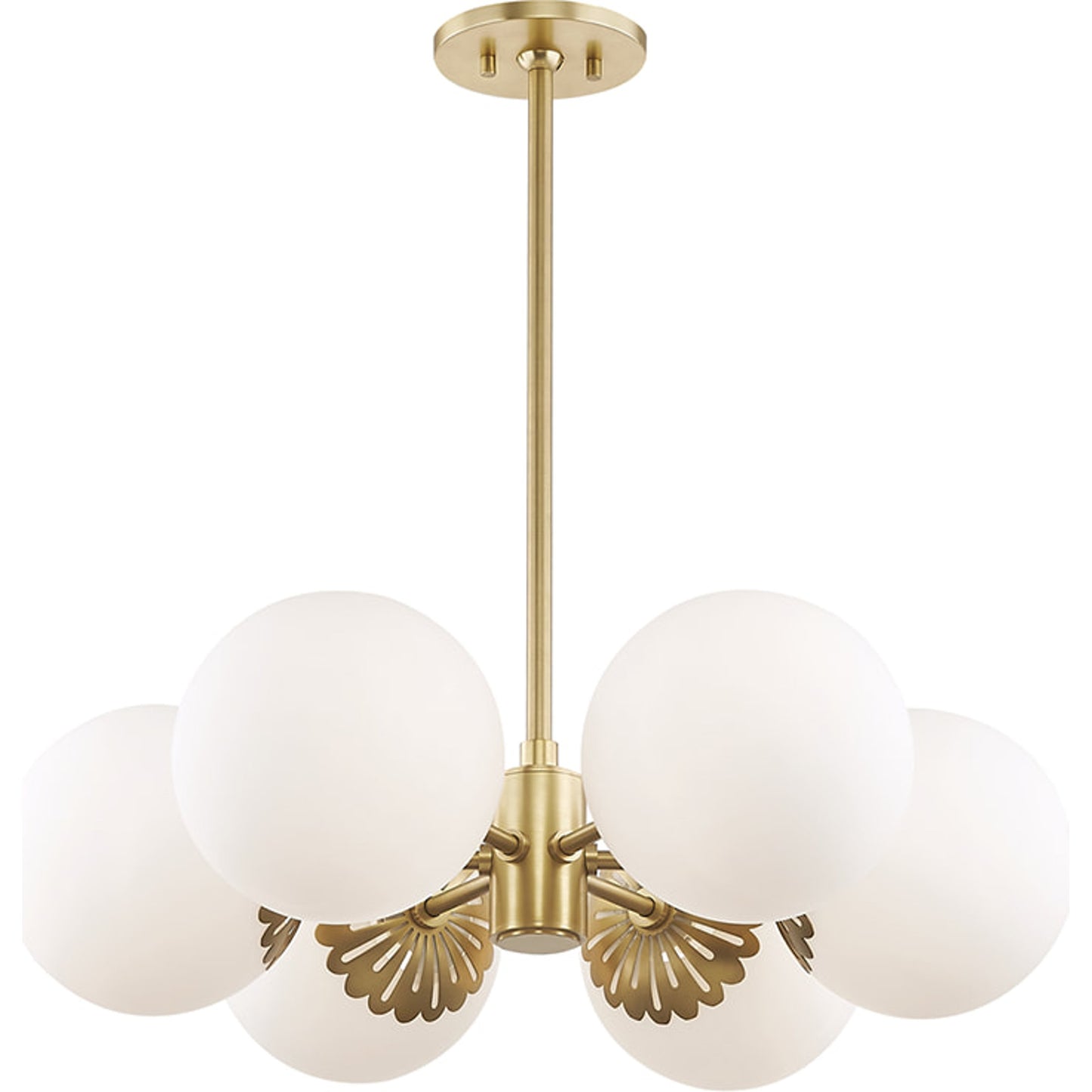 007 S-313425 | Additional Silo | Paige Chandelier by Mitzi. Made from steel in a transitional style.