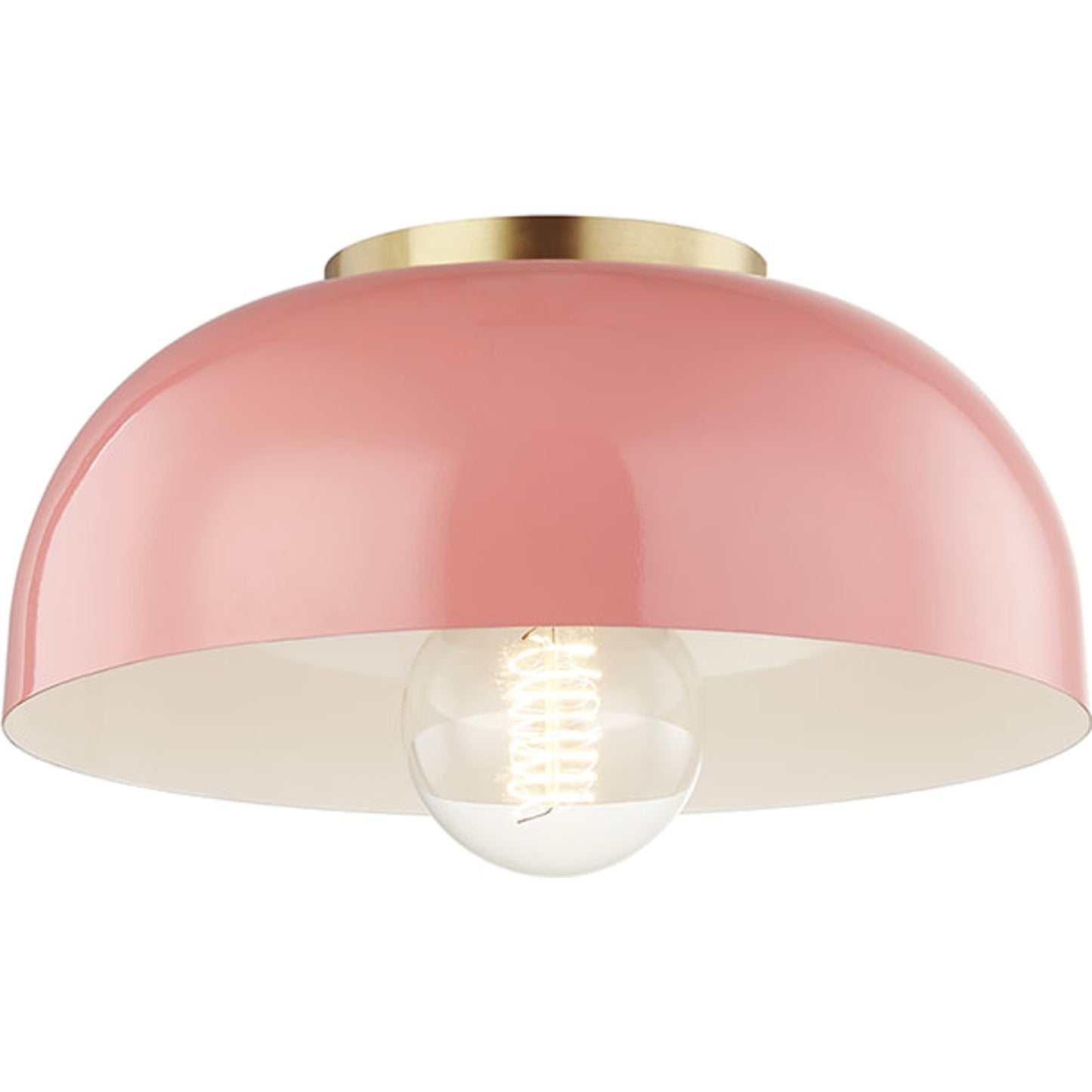 008 S-313447 | Additional Silo | Avery Semi Flush by Mitzi. Made from steel in a modern style.